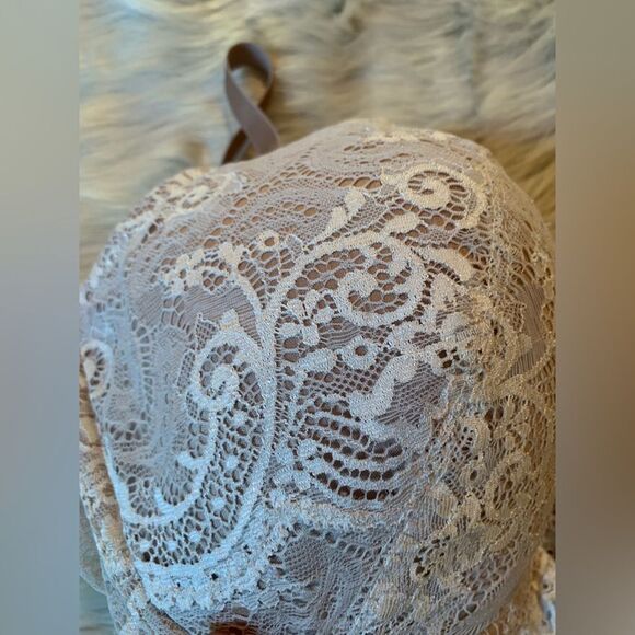 ThirdLove 24/7 Lace Balconette Bra Memory Foam Underwire 44B - Picture 4 of 6